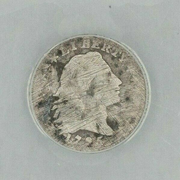 *scarce Date* 1795 Half Dime - Great Detail W/ Full Liberty & Date! Anacs Ag 3!