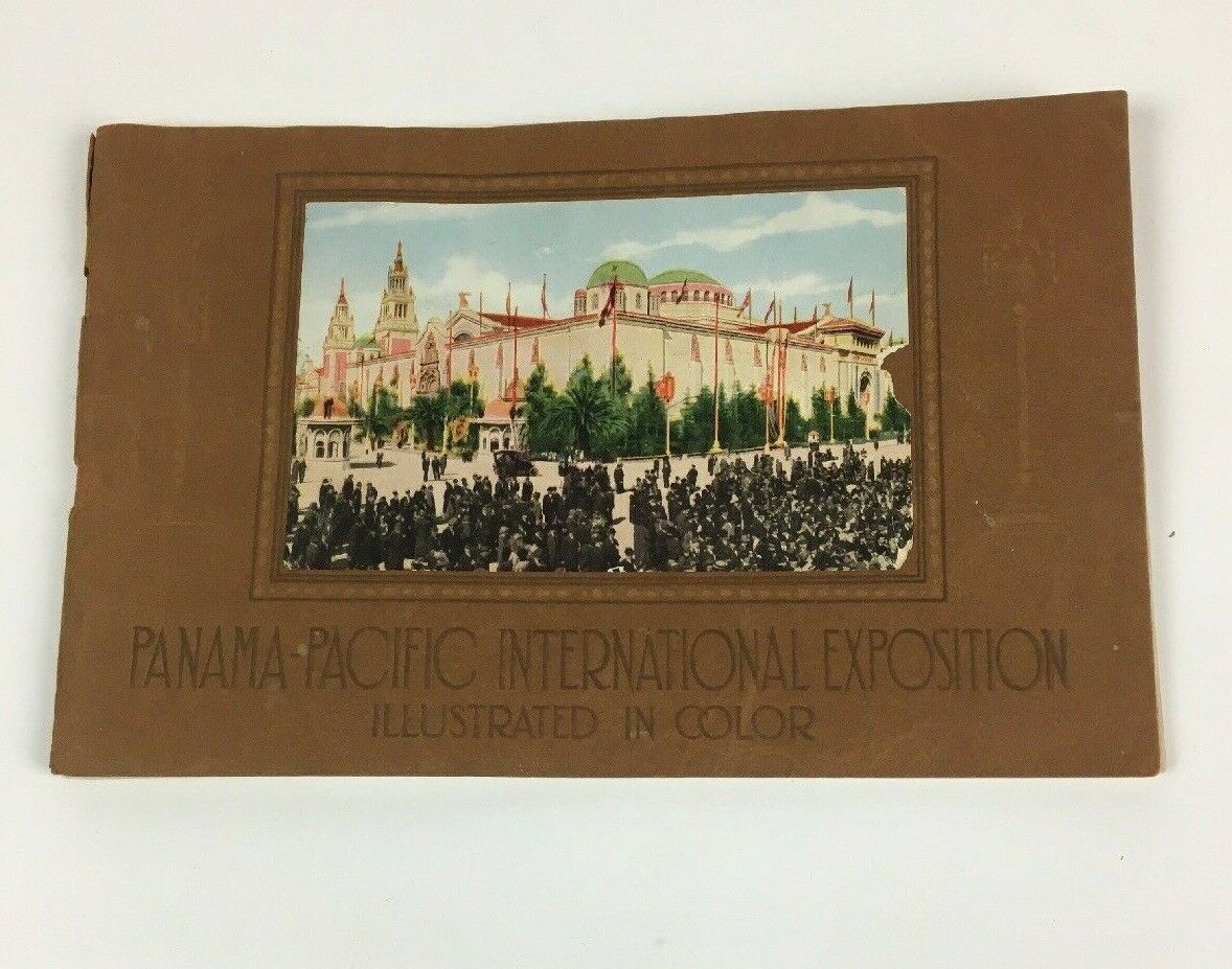 1915 Panama-pacific International Exhibition Illustrated Souvenir Book