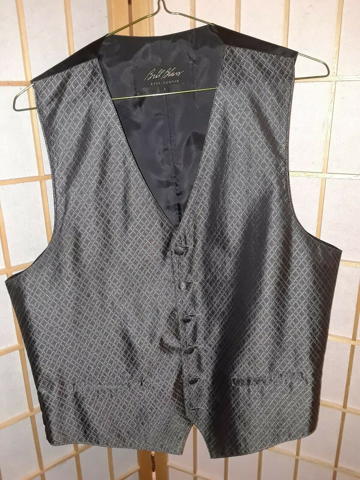 Bill Blass - Eveningwear Formal Men's Vest Size Small