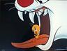 Sylvester The Cat Tweety Bird Poster 1000 Editions 23.75 X 31.5 Looney Tunes Nr