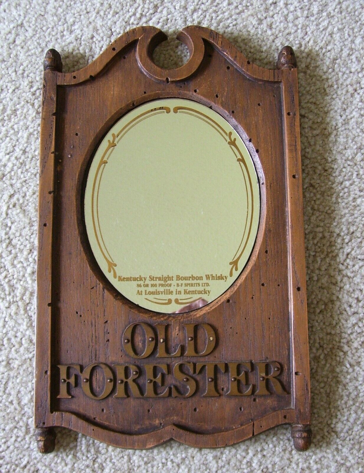 Old Forester Kentucky Straight Bourbon Whisky Mirror