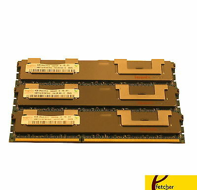 12gb (3x4gb) Ddr3 Ecc Reg. Memory For Dell Precision Workstation T5500, T7500
