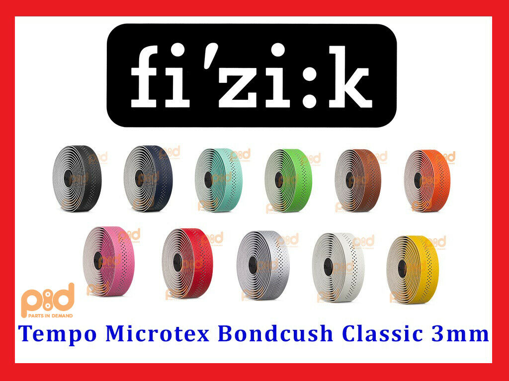 Fizik Tempo Microtex Bondcush Classic 3mm Performance Bike Handlebar Bar Tape