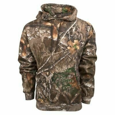 King's Camo Realtree Edge Classic Cotton Pullover Hoodie All Sizes