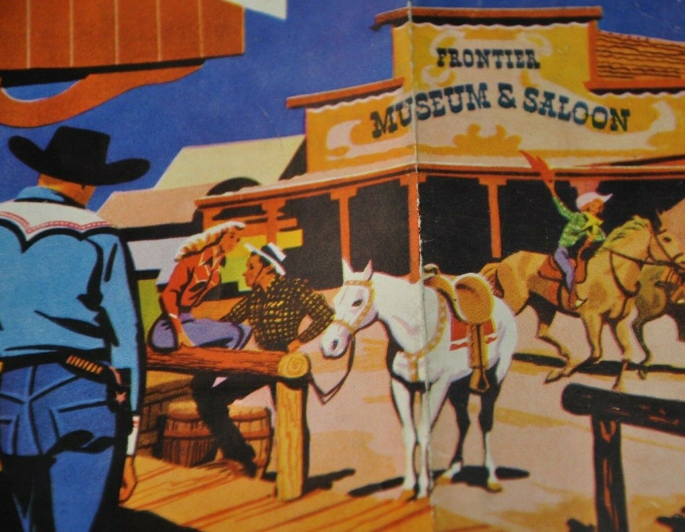 Last Frontier Village Hotel Las Vegas Nevada Promotional Brochure 1960s
